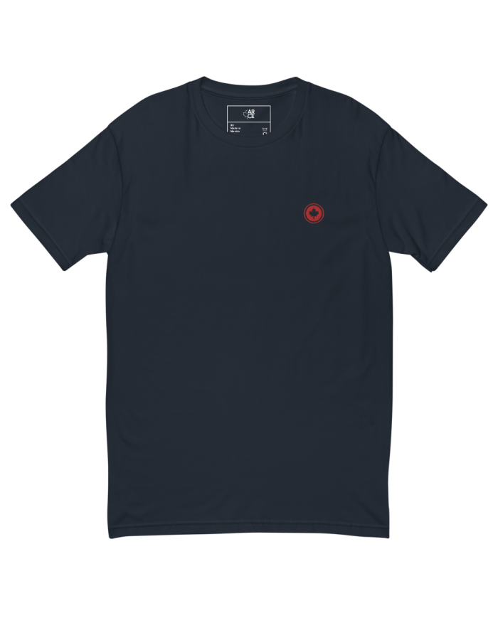 Men's short-sleeved fitted T-shirt CA-308/0100