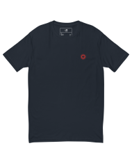 Camiseta ajustada de manga corta Hombre CA-308/0100