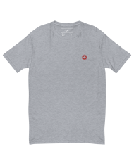 Men's short-sleeved fitted T-shirt CA-308/0100