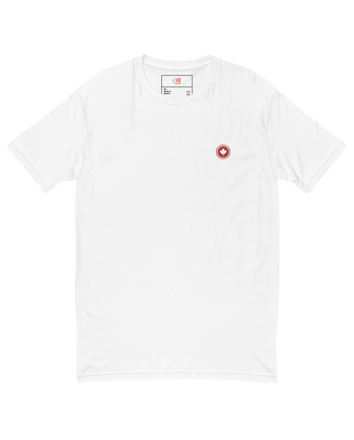 Camiseta ajustada de manga corta Hombre CA-308/0100