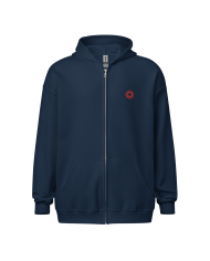 Sudadera gruesa con capucha y cremallera Hombre SG-409/0100