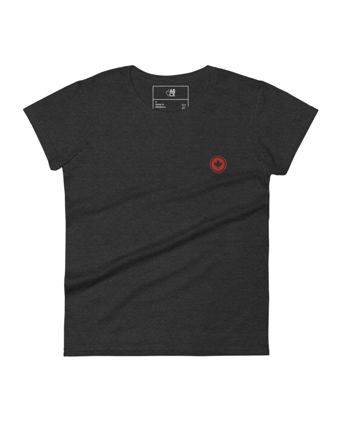Camiseta ajustada de manga corta para Mujer CM-205/0100