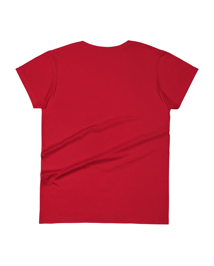 Camiseta ajustada de manga corta para Mujer CM-205/0100