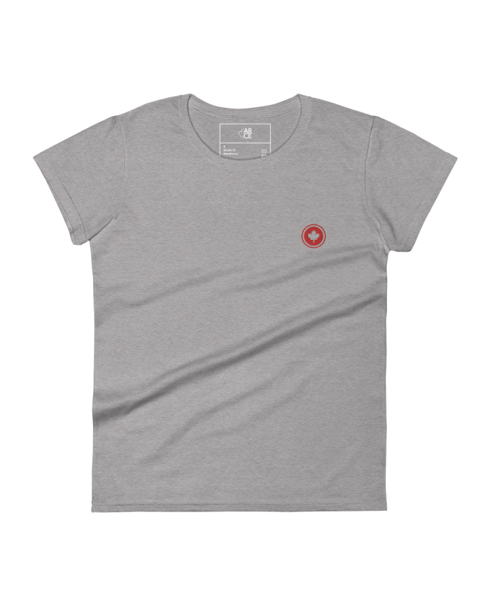 Camiseta ajustada de manga corta para Mujer CM-205/0100