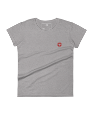 Camiseta ajustada de manga corta para Mujer CM-205/0100
