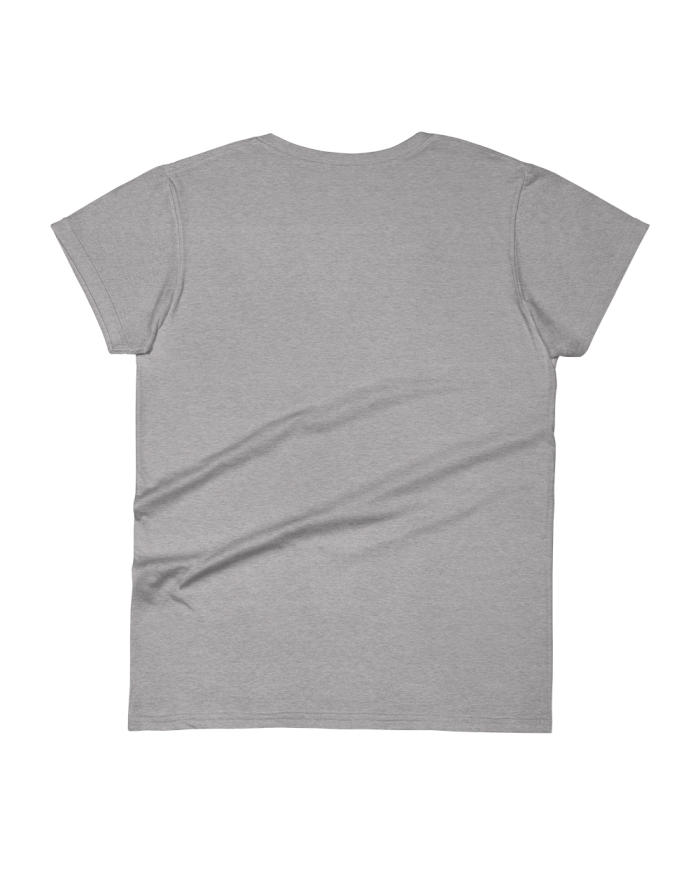 Camiseta ajustada de manga corta para Mujer CM-205/0100