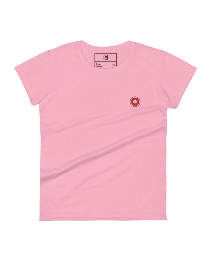 Camiseta ajustada de manga corta para Mujer CM-205/0100
