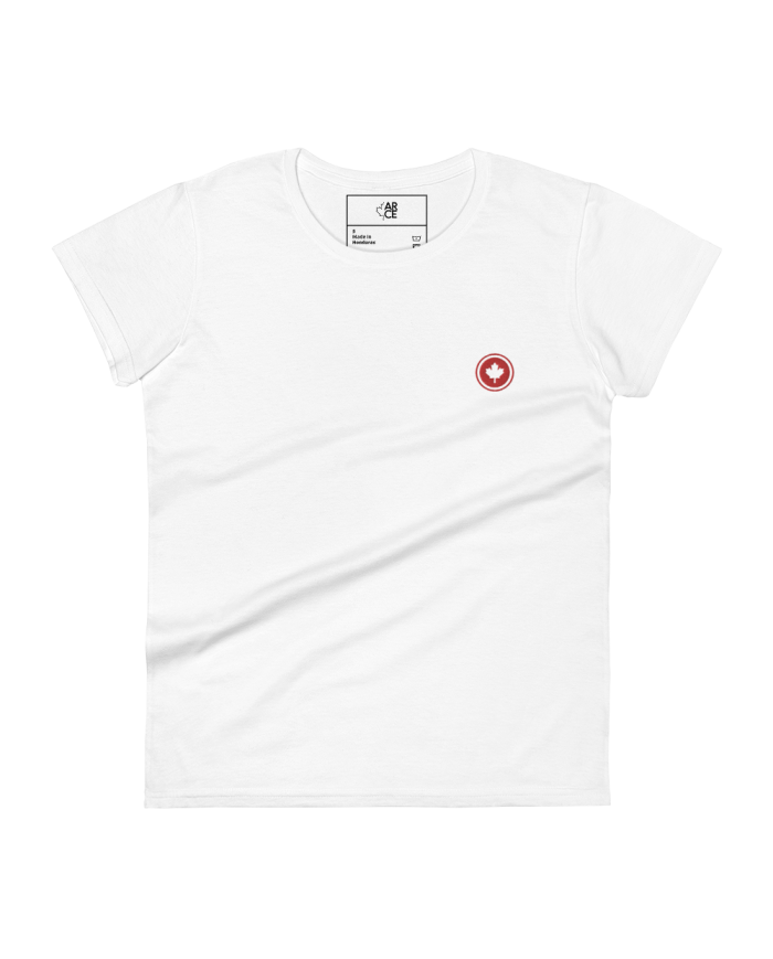 Camiseta ajustada de manga corta para Mujer CM-205/0100