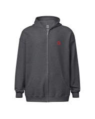 Thick hooded sweatshirt with zipper Woman SG-109/0100