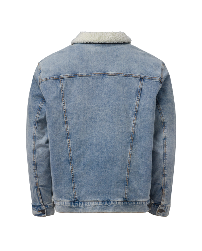 Denim jacket sheep sheepskin Man CV-502/0102
