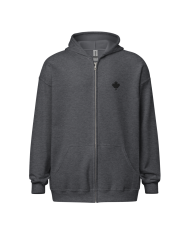 Thick hooded sweatshirt with zipper Woman SG-109/0102