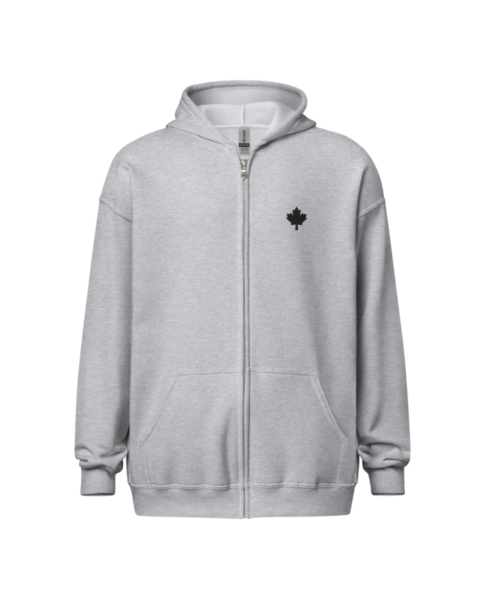 Thick hooded sweatshirt with zipper Woman SG-109/0102