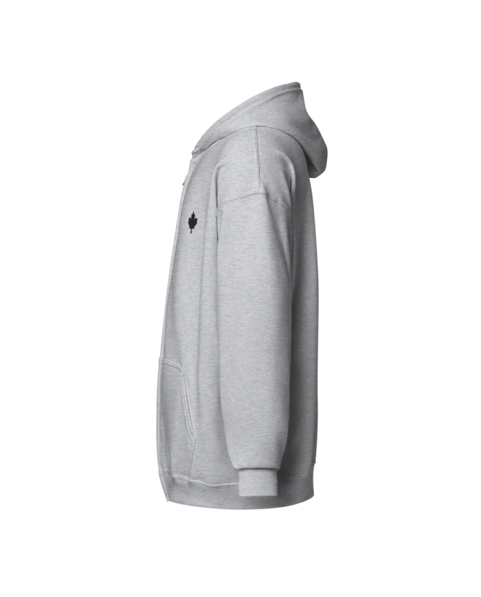 Thick hooded sweatshirt with zipper Woman SG-109/0102